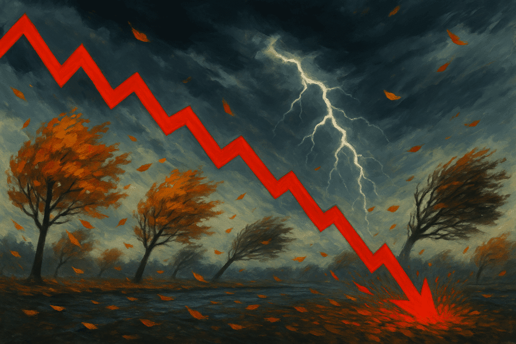 Dobbelt fare: Efterårs-storm på aktiemarkederne?